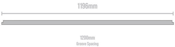 Weathertex Ecowall Exterior Wood Wall Cladding | 9.5mm Thickness