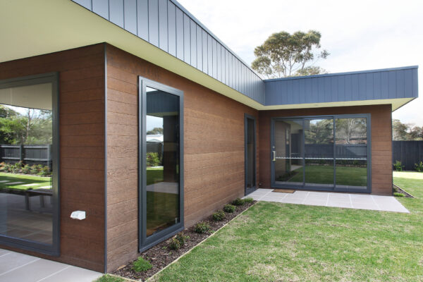 Weathertex Selflok V-Groove 150 Natural Exterior Wooden Wall Cladding | 9.5 mm Thickness